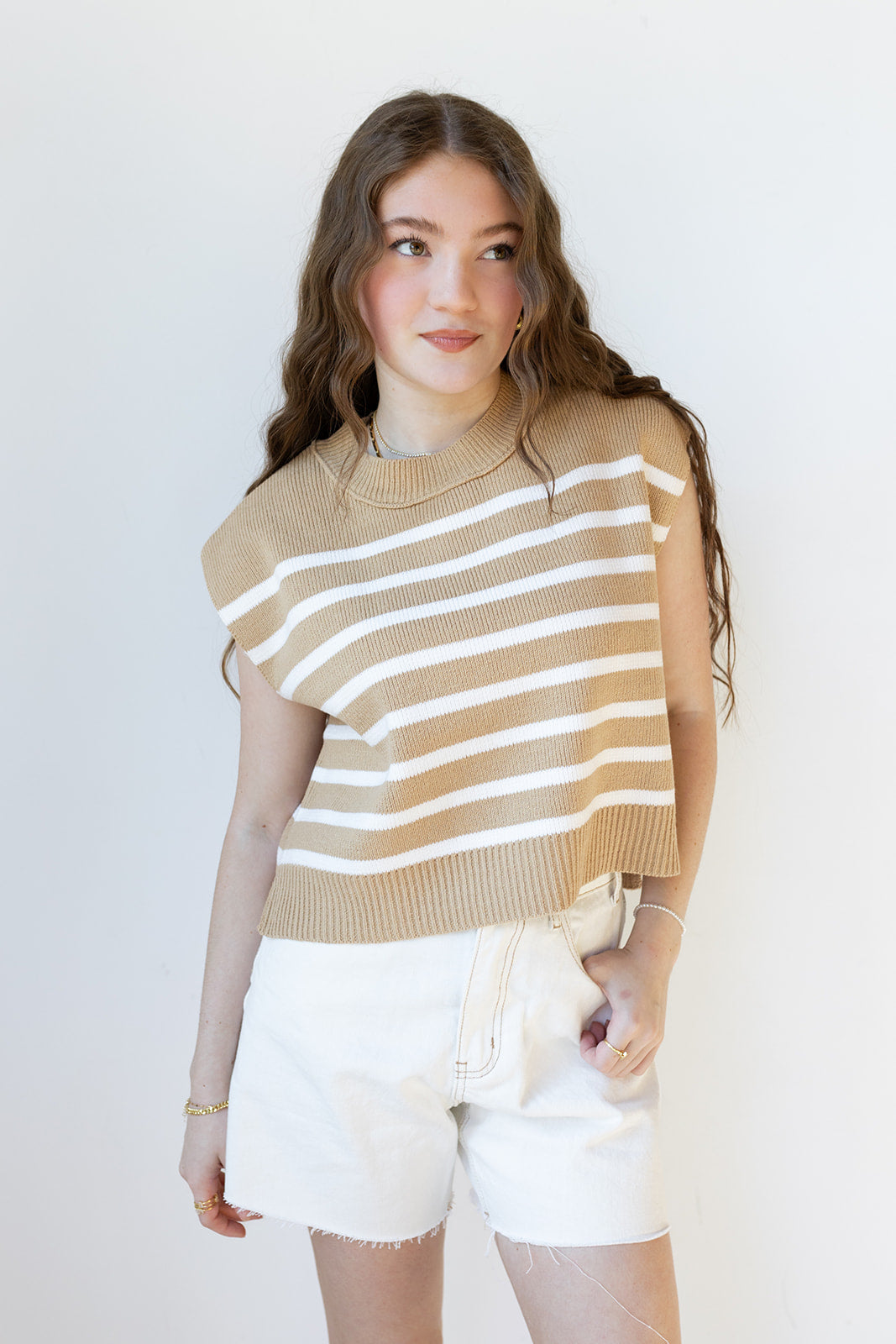mode, ella sleeveless top