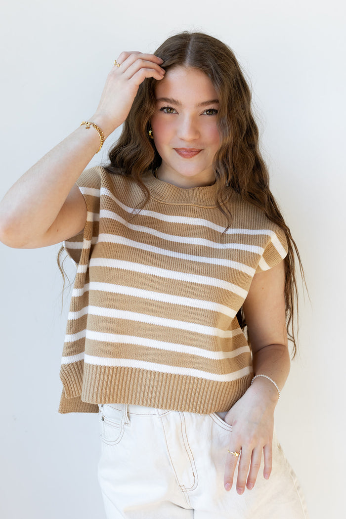 mode, ella sleeveless top