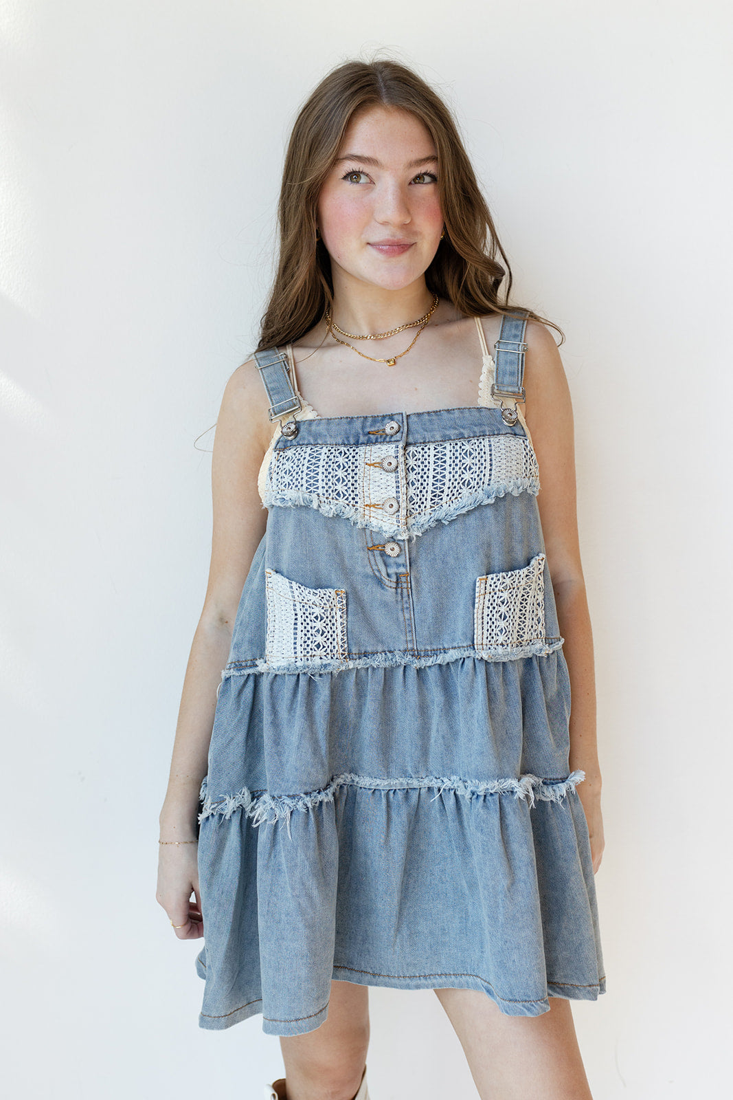 mode, collins overall dress