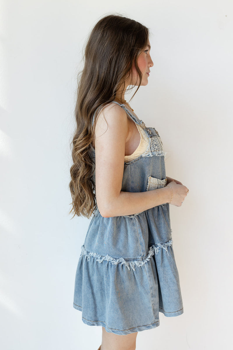 mode, collins overall dress
