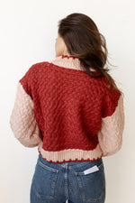 mode, the holiday knit sweater