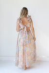 mode, brynn ruffle maxi dress