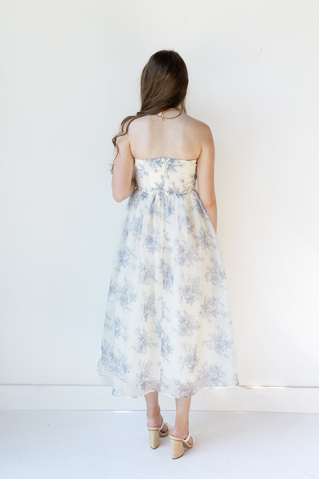 mode, adeline floral midi dress