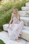 mode, brynn ruffle maxi dress