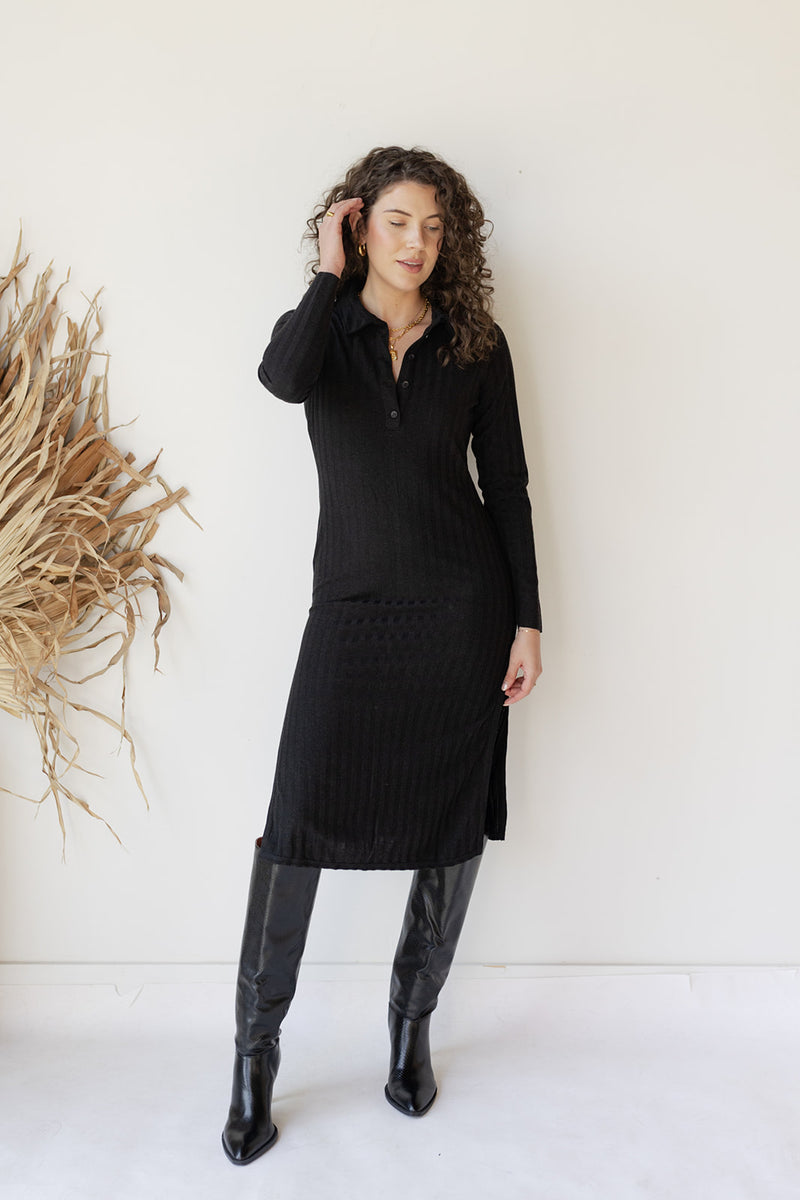 mode, tammy knit dress