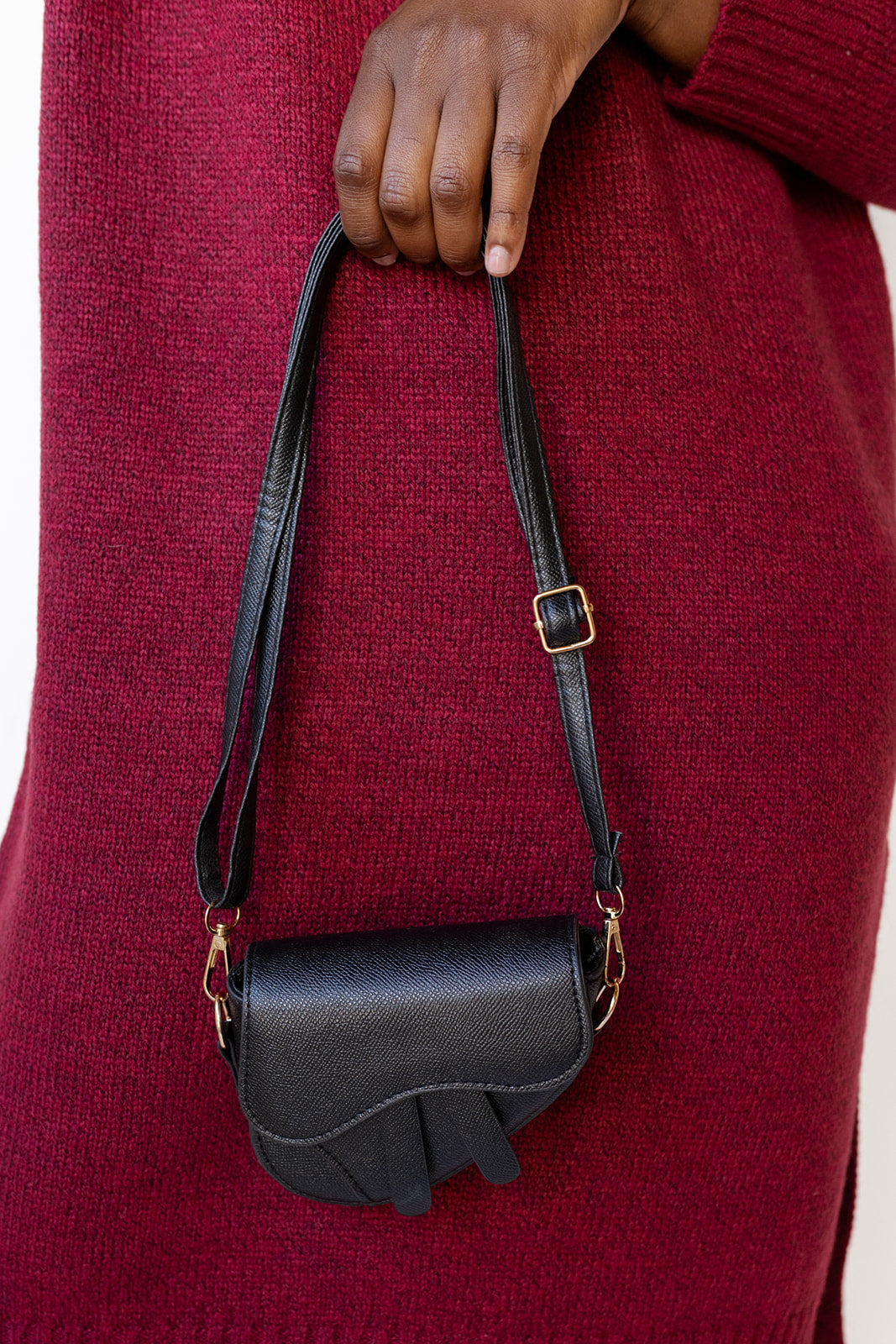 mode, mini saddlebag purse