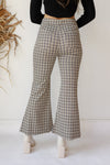 hayden plaid flare pants