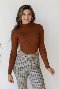mode, braelyn sweater crop top