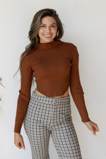 braelyn sweater crop top