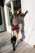 mode, moon mini skirt
