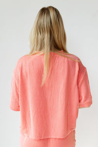 mode, eiden ribbed top