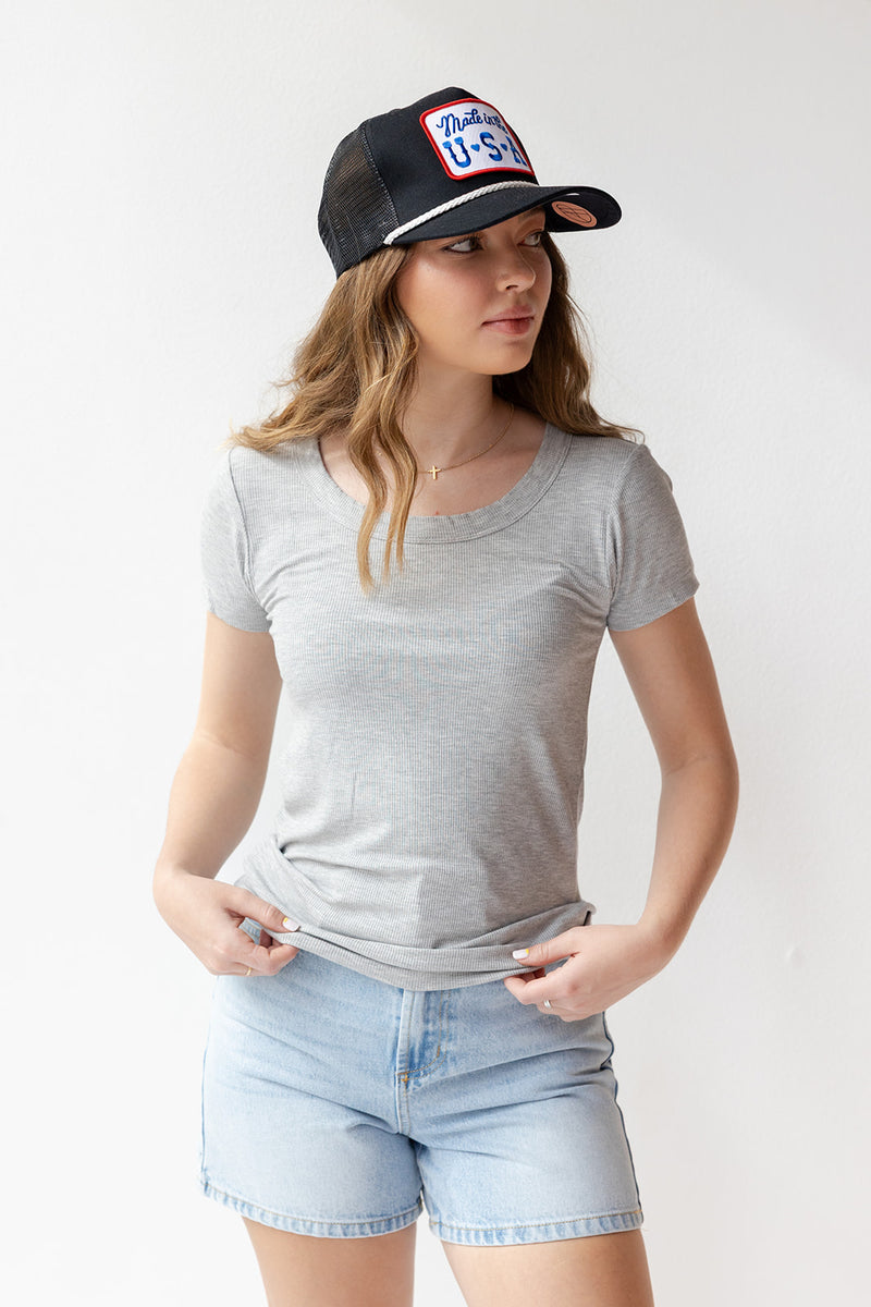 im just a girl tee