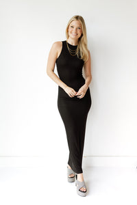 mode, ribbed tank dress