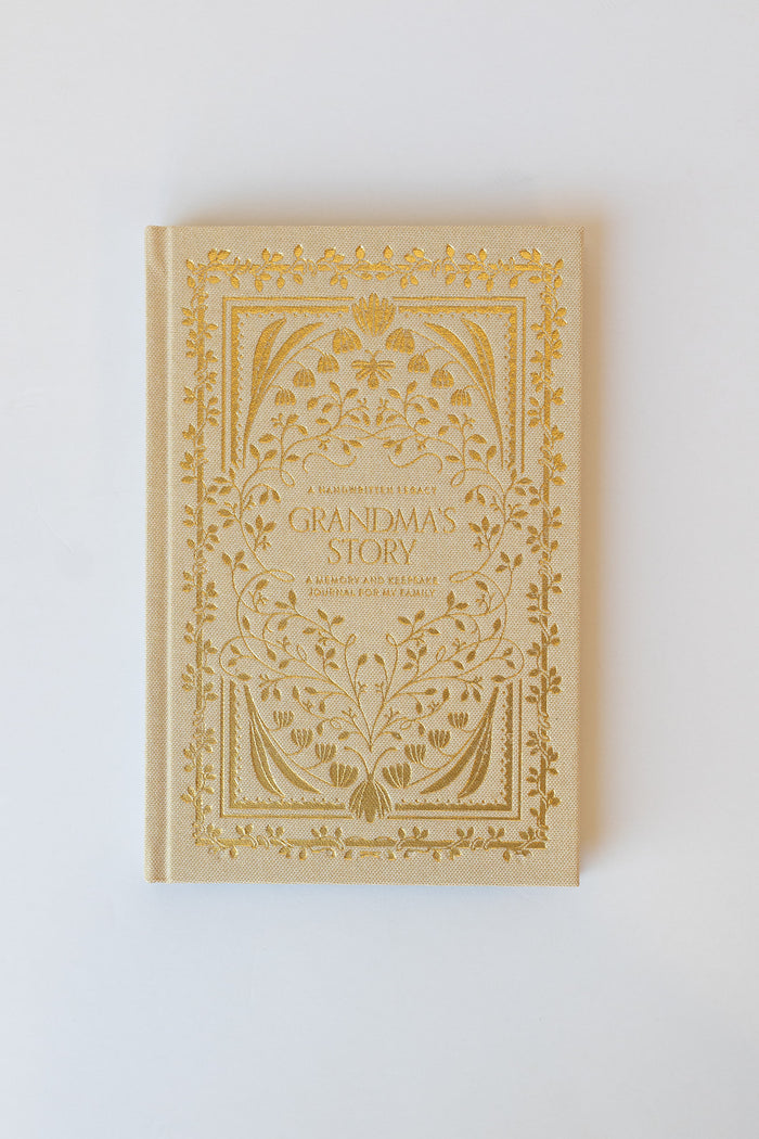mode, grandma's story, memory +  keepsake journal