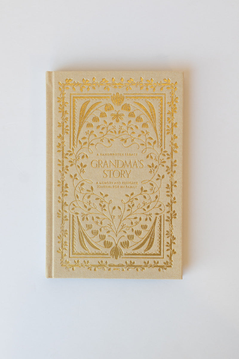 mode, grandma's story, memory +  keepsake journal