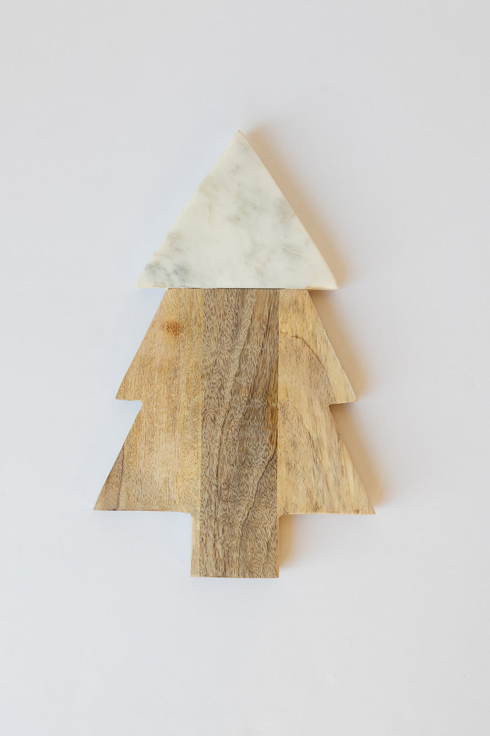mode, christmas tree serving board