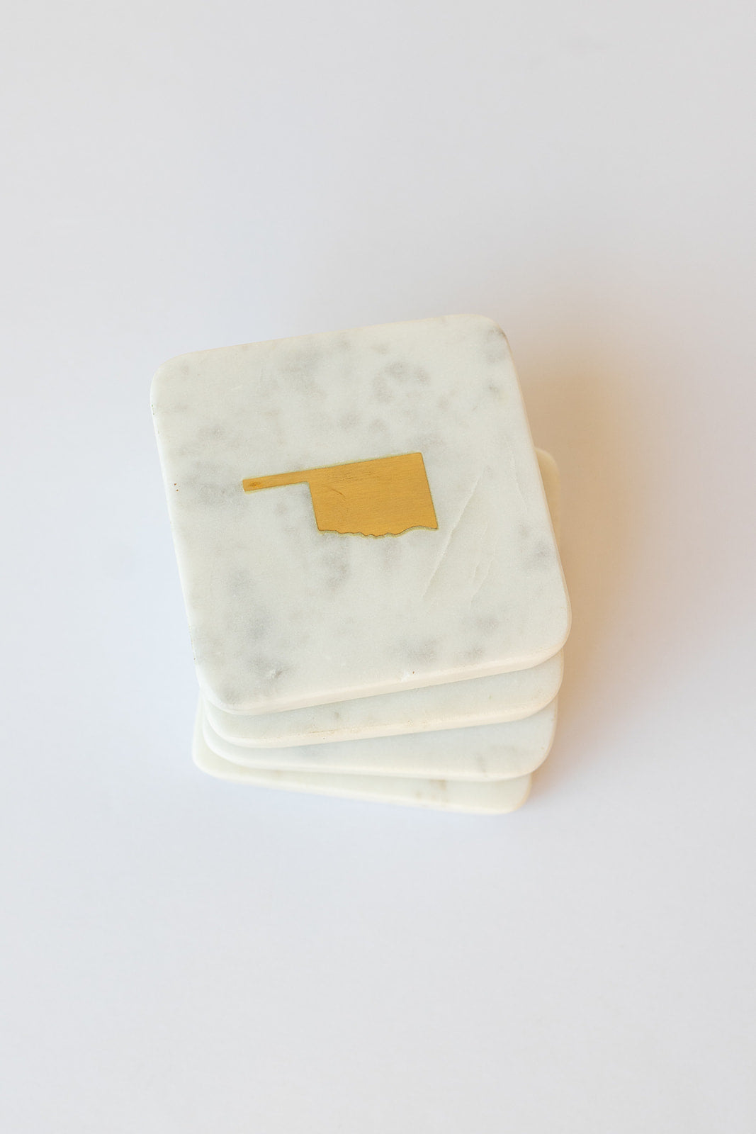 mode, oklahoma marble coasters