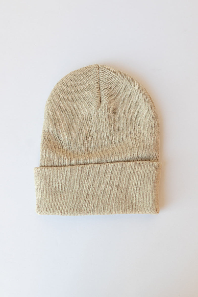 classic knit beanie