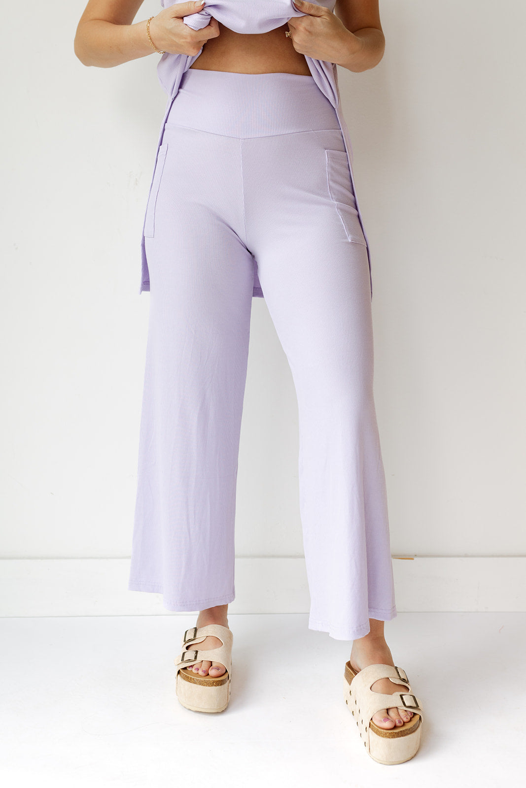 mode, you are loved crop pant (only)