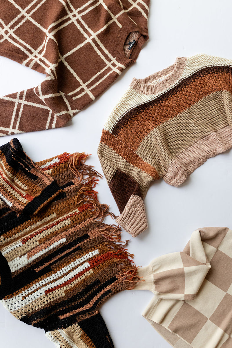 mode, renata fringe sweater