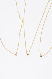 wilder mini initial necklace