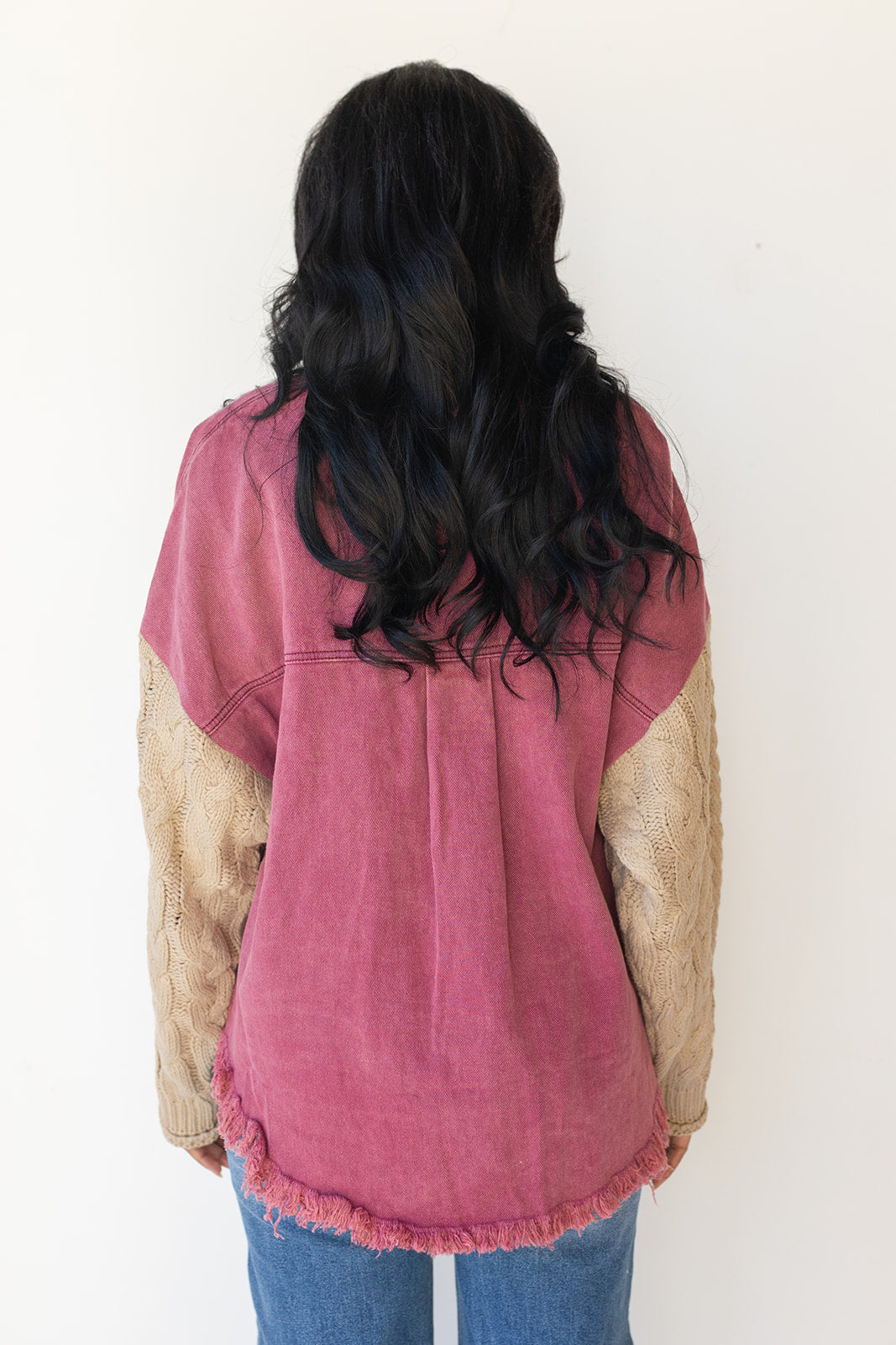 mode, demi denim jacket