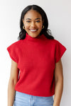 mode, simone power shoulder sweater
