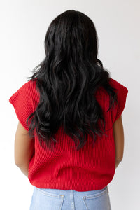 mode, simone power shoulder sweater
