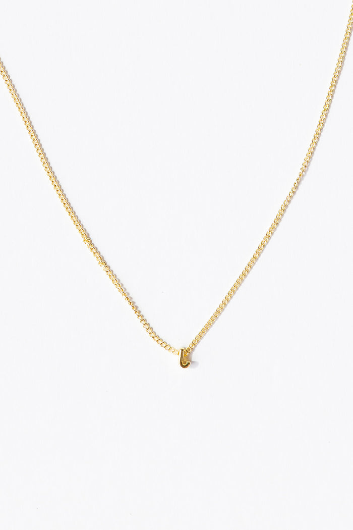 wilder mini initial necklace