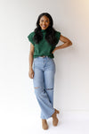 mode, simone power shoulder sweater