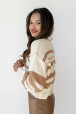 mode, nancy v-neck sweater