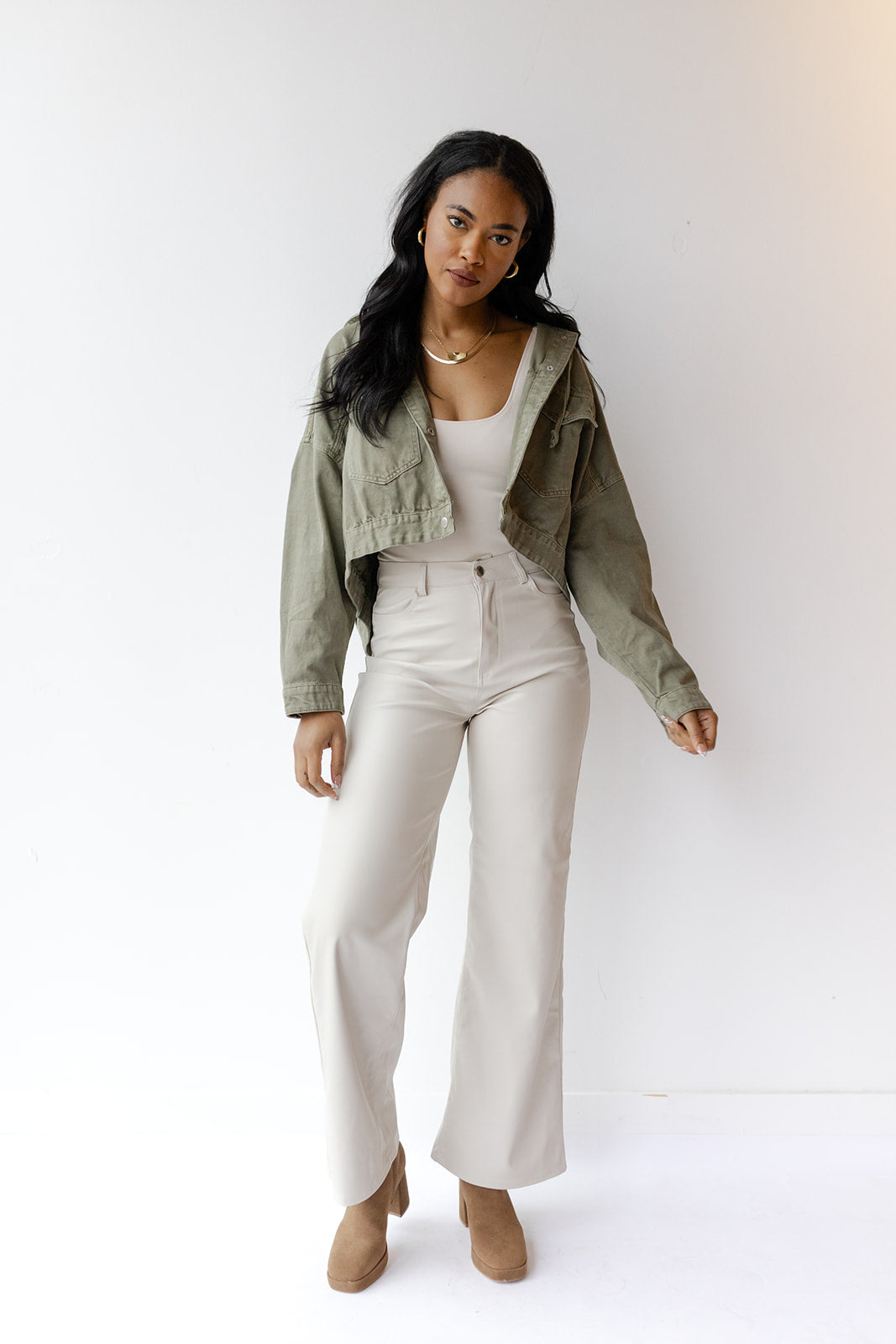 mode, teagan washed hoodie jacket