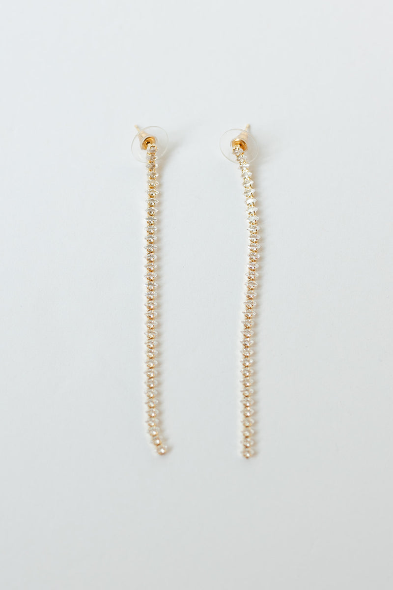 mode, mila drop earrings