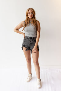 mode, arya denim shorts