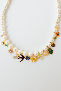 mode, sally necklace