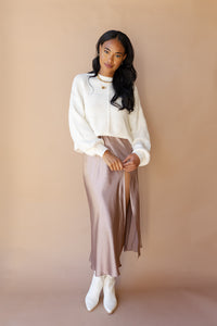 mode, callie ribbed knit sweater