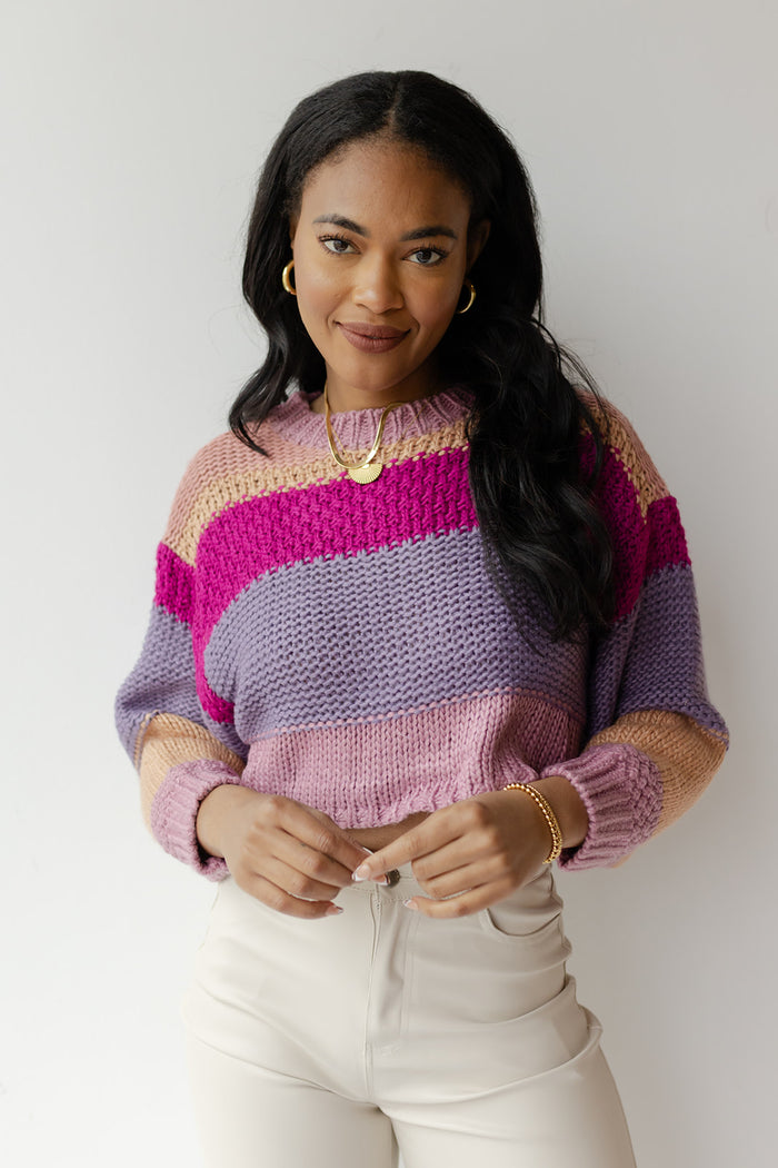 mode, kenia knit crop sweater