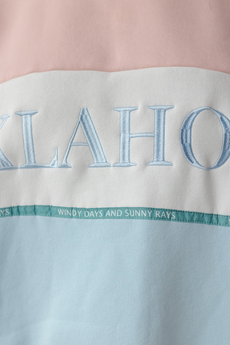 mode, oklahoma windy days sweatshirt