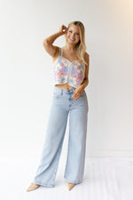 mode, isabella crochet top