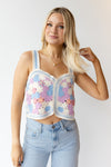 mode, isabella crochet top