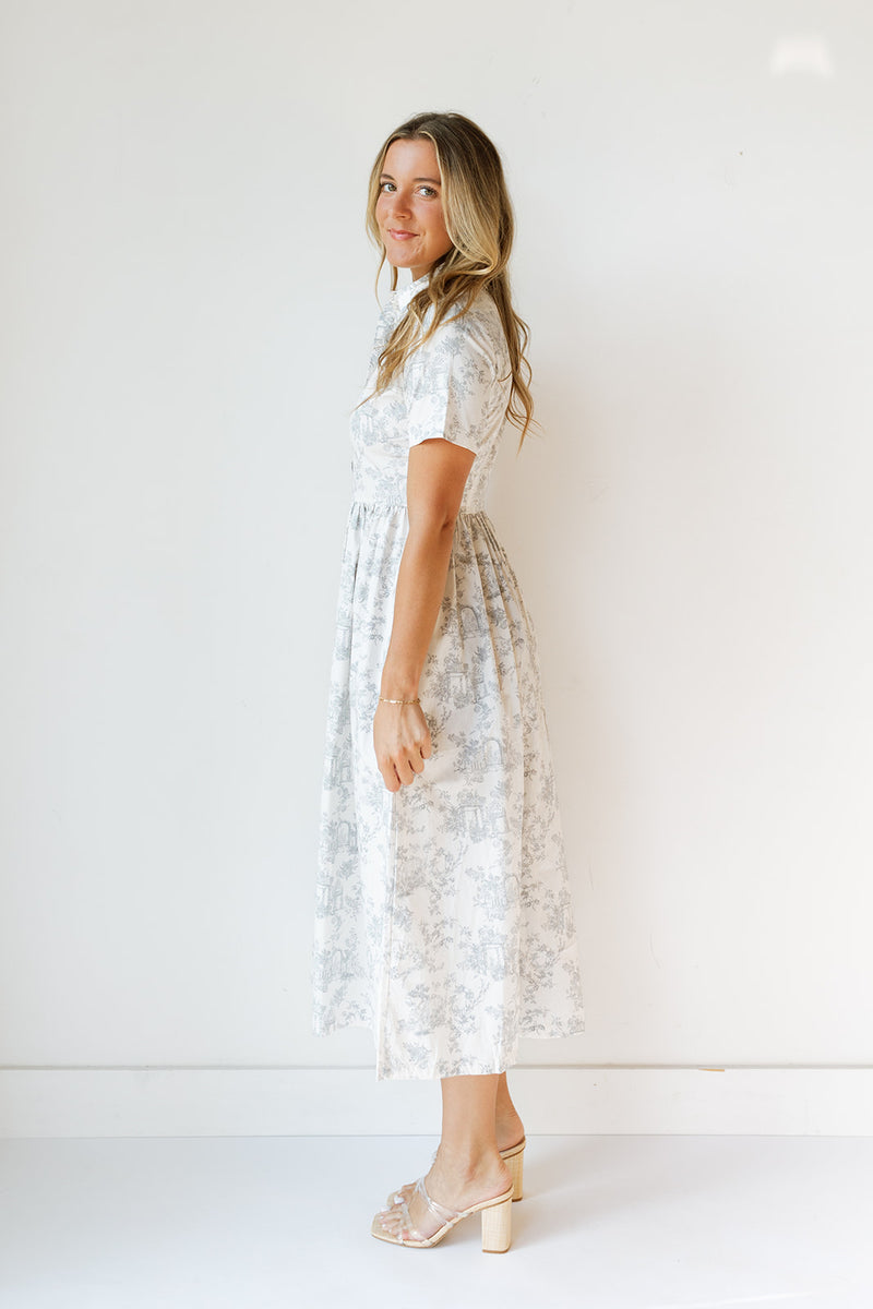 mode, bonnie floral maxi dress