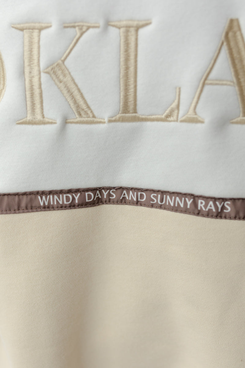 mode, oklahoma windy days sweatshirt