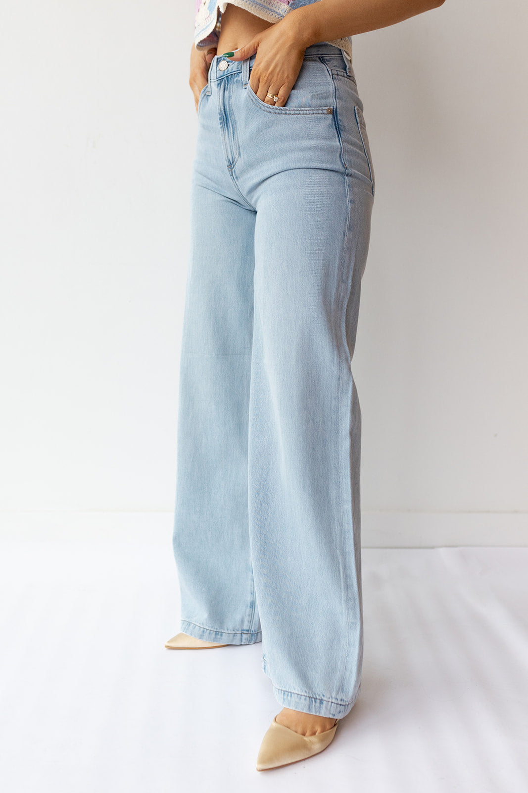 mode, jadyn low rise palazzo jeans