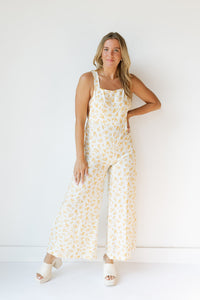 mode, dolly floral jumpsuit