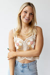 mode, isabella crochet top