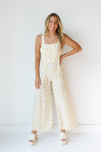 mode, dolly floral jumpsuit