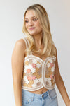 mode, isabella crochet top