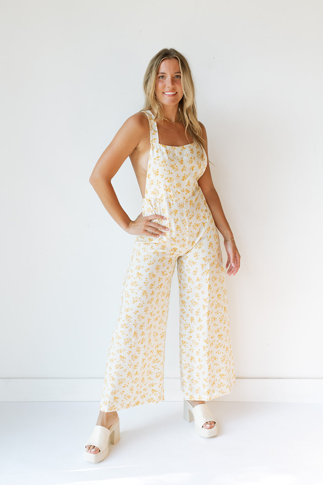 mode, dolly floral jumpsuit