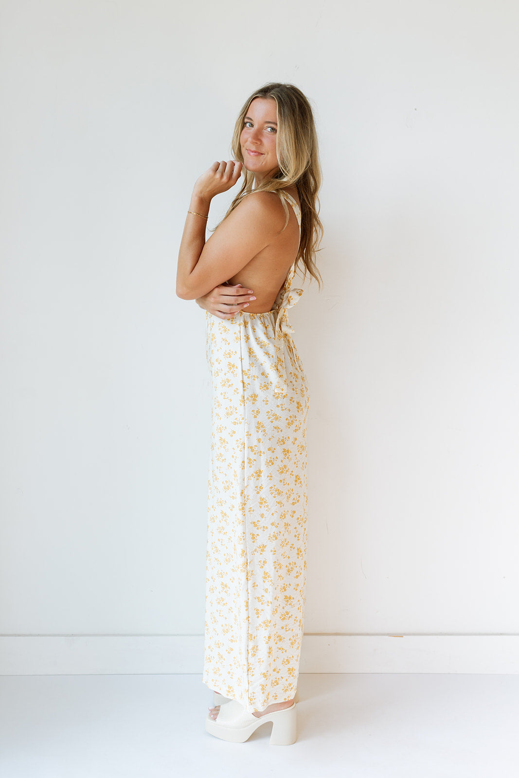 mode, dolly floral jumpsuit