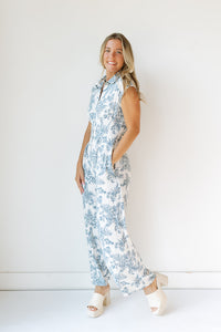 mode, eliana printed jumpsuit